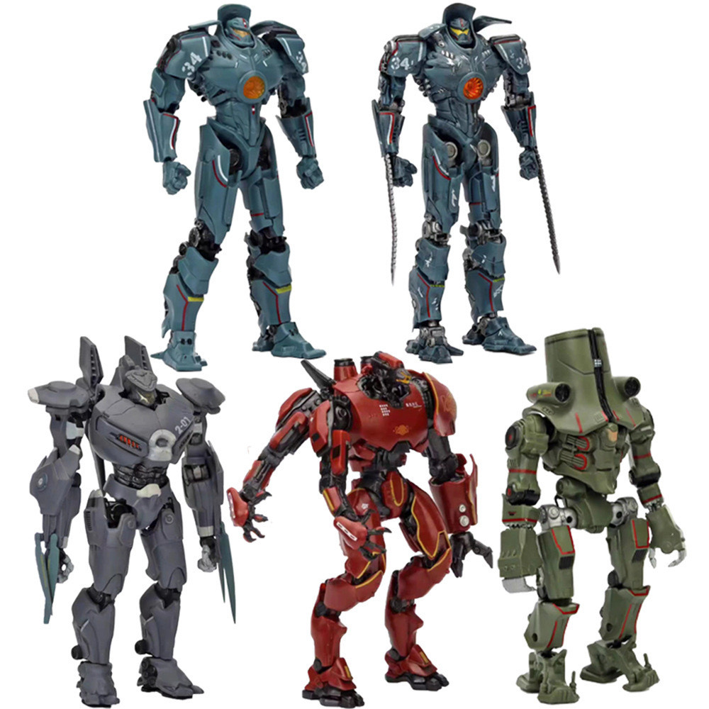NECA Pacific Rim Cherno Alpha Hình 23cm Khớp Di Động Giải Thích Nga Mecha Xiongfeng