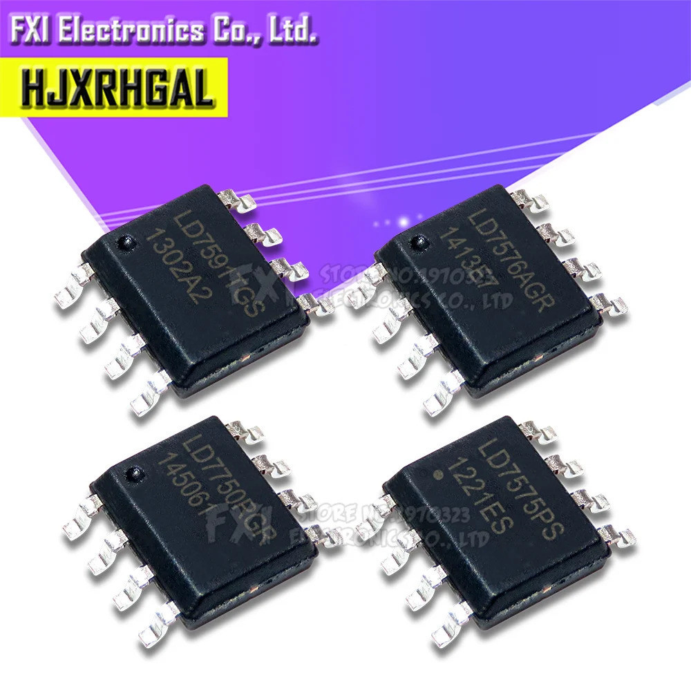 10 CÁI LD7575PS LD7576AGR LD7591TGS LD7750RGR SOP LD75 LD7576 LD7591 LD7750