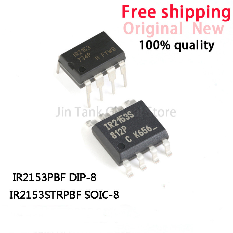 10 Chiếc Mới IR2153PBF IR2153 DIP-8 IR2153STRPBF IR2153 SOP-8 IC Chip Còn Hàng Bán Buôn