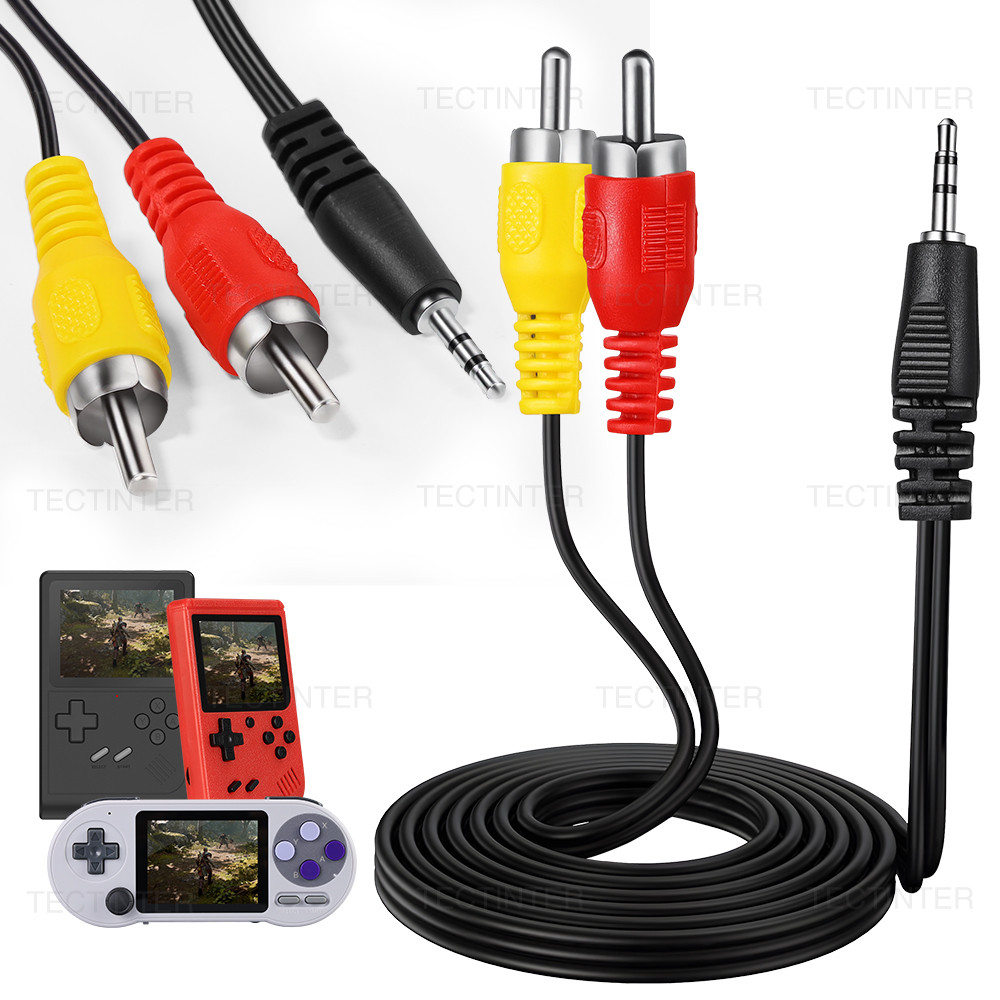 Cáp Video Âm Thanh 9,84ft / 3M Composite 3 RCA Đồng Cho GB300 / SF2000 / FC Dây Điều Khiển Trò Chơi 