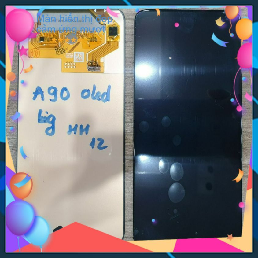 >< "test ok" Màn Tương Thích SS A90 / A90 5G, Loại OLED (tặng keo dán và cường lực)