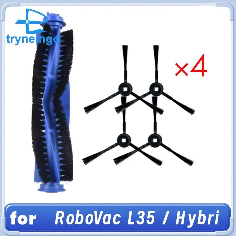 Dành Cho RoboVac L35 / L35 Lai Làm Sạch Phần Thay Thế 4 Bàn Chải Bên + 1 Bàn Chải Chính Cho Robot Hú