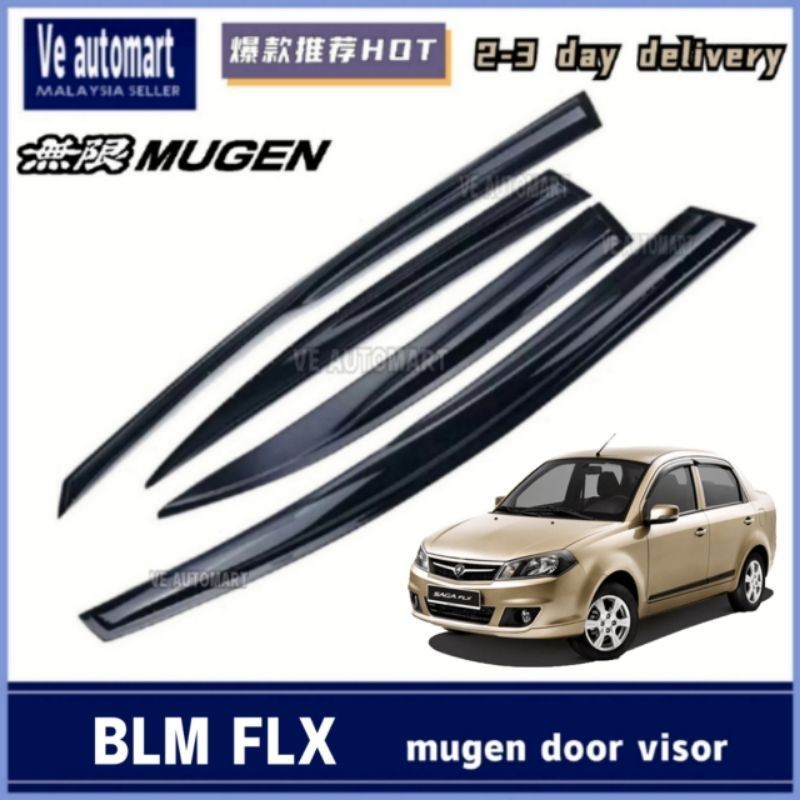 Vemart Proton saga blm / flx mugen cửa visorauto phần trang trí xe hơi
