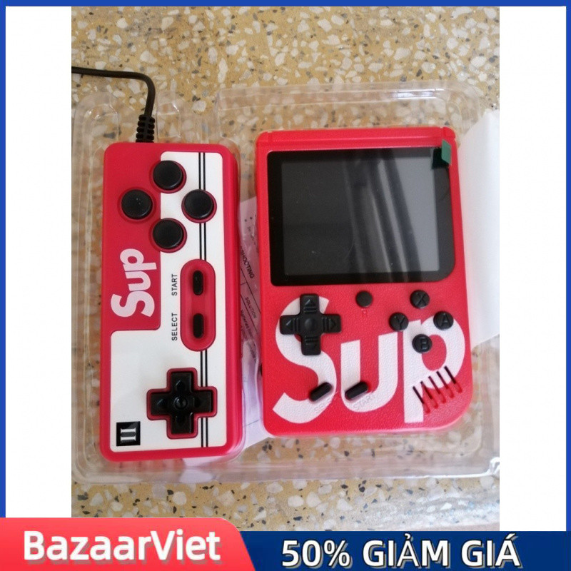 Máy điện tử 4 nút game SUP 400, Máy Chơi Game, Retro / Cổ Điển, Sup 400 in 1, Kèm Tay 2 Cầm, Cầm Tay