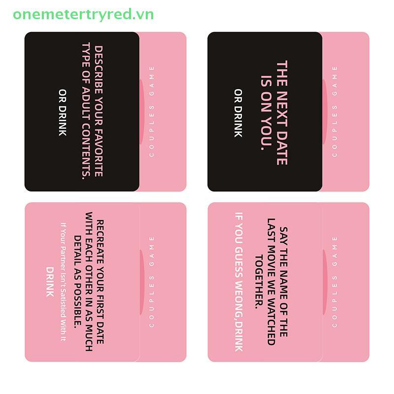 Những người yêu say rượu Metertryred - Trò chơi cặp đôi Trò chơi bài cho đêm hẹn hò, 50 thẻ trò chơi