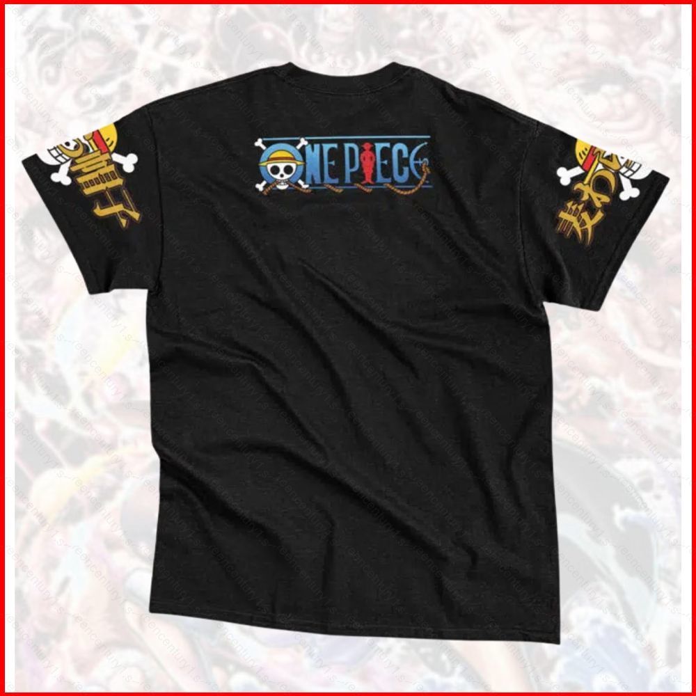 Áo thun Cotton GC1 Luffy Gear Forms Evolution - One Piece