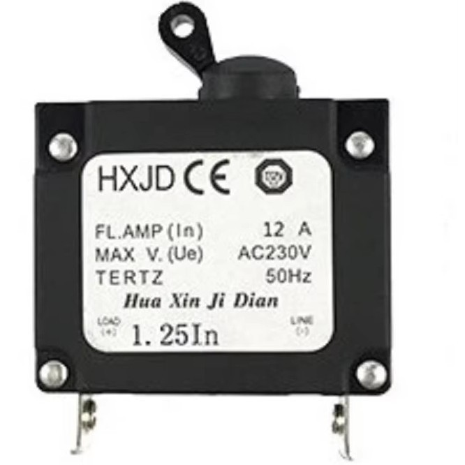 Phụ kiện động cơ xăng Máy phát điện Công tắc bảo vệ tắt nguồn 188F Bộ ngắt mạch gx390 188F