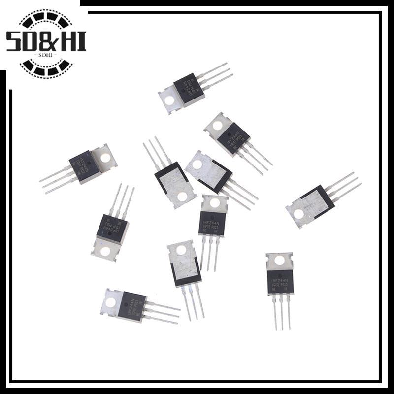 【 SD & HI 】 10 chiếc 55V 49A IRFZ44N IRFZ44 Bộ chuyển đổi nguồn MOSFET N-Channel (vn)