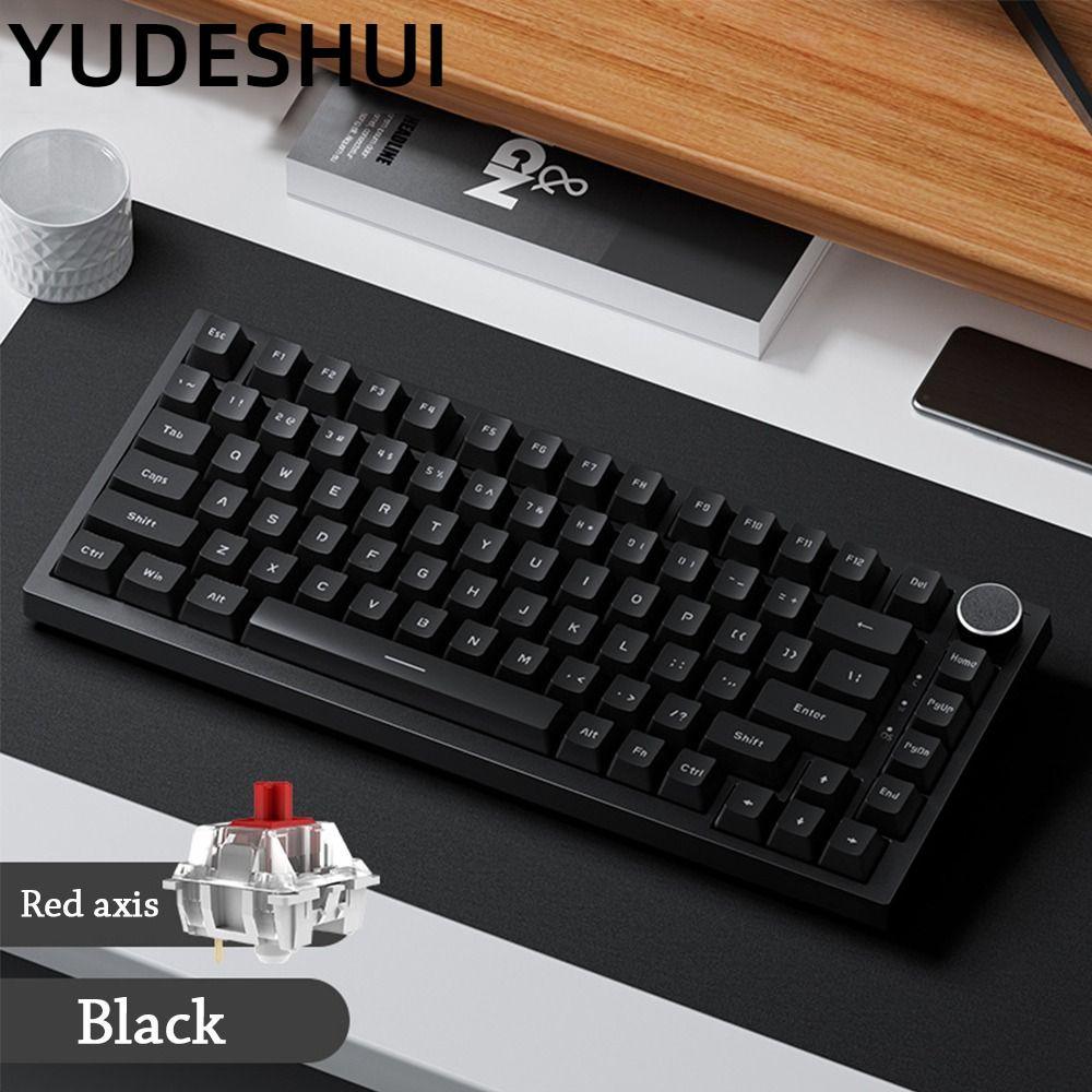 Bàn phím cơ YudhUI, Bàn phím chơi game im lặng có đèn nền, Phím cơ 82 AK820 Bàn có dây Văn phòng