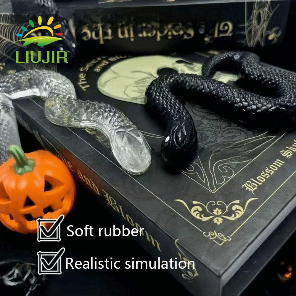 Đồ chơi ép rắn LIUJIR, Đồ chơi bóp rắn giả bằng nhựa bền bỉ, Đồ chơi bóp rắn giả xoắn dài mượt mà và