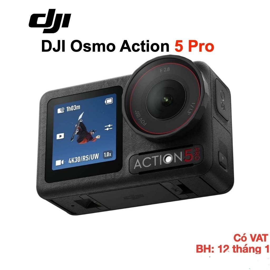 (có hỏa tốc) Camera hành động DJI Osmo Action 5 Pro Standard Combo, máy quay hành trình 4K 120fps,ch