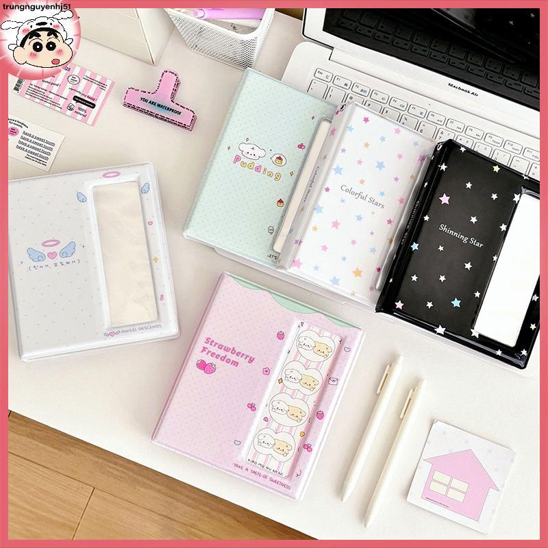 [Tài liệu 24 giờ] Cartoon Photo Album For 40 2x6 "Strips & 20 4x6" Photos, Small Card Storage Book V