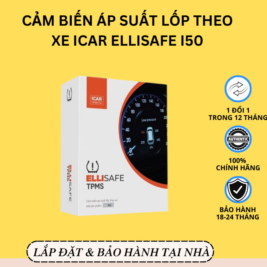 New   Cảm Biến Áp Suất Lốp Theo Xe ô tô Mercedes Benz C , E , S , GLC /  ICAR Ellisafe I50 | Chính H