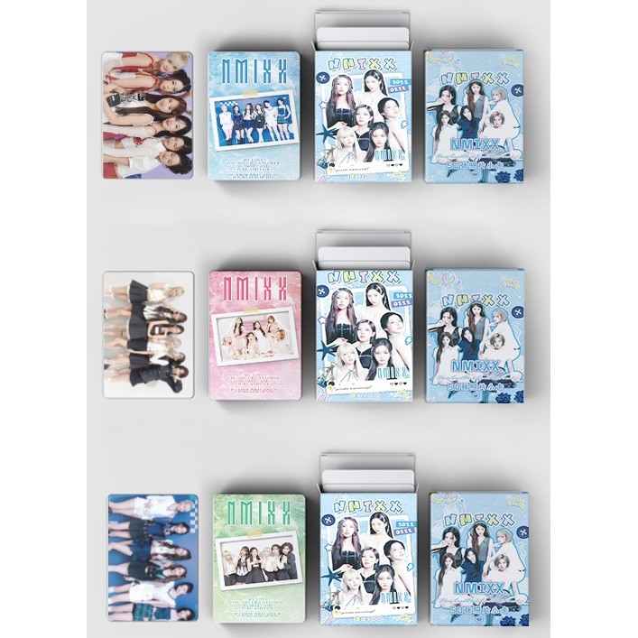 55pcs/box NMIXX Lomo Cards Fe3O4 BREAK Postcards A Midsummer NMIXX’s Dream Photocards Cheap HT
