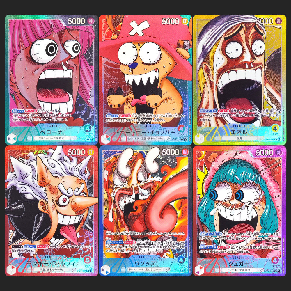 DIY One Piece Nhật Bản OPCG-Luffy Chopper Perona Shoga Usop Aini Lucard