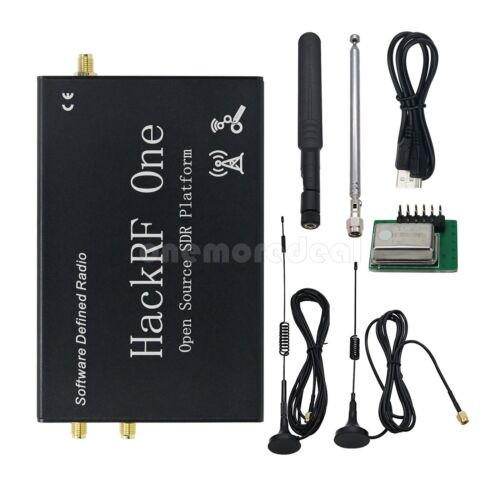 HackRF One R9 V1.7.x 1MHz-6GHz Software Defined Radio Platform+Shell 4 Antennas
