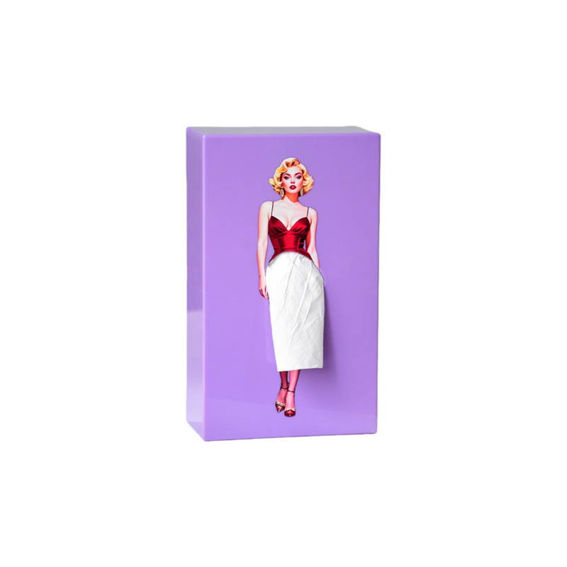 【Waterproof Material/Multipurpose Decor】FM Fashion Skirt Design Tissue Box Decorative Tissue Box/Hom