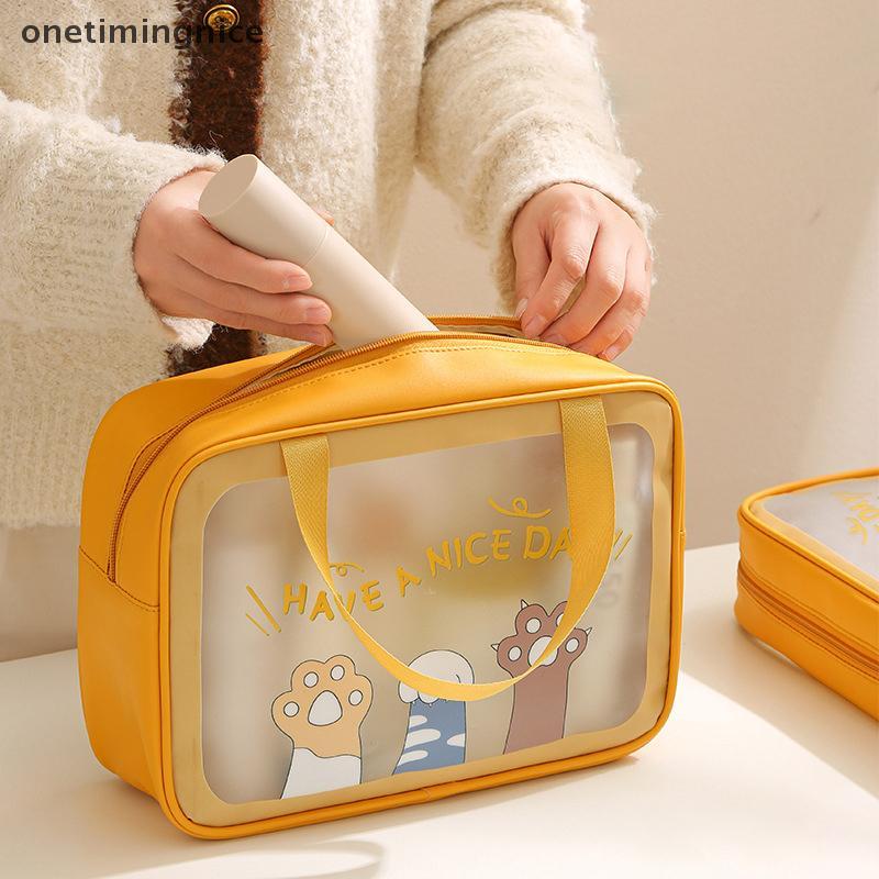 Onetimingnice Túi Đựng Mỹ Phẩm Nữ Di Động 2025 Mới Du Lịch Cao Cấp Dung Tích Lớn Chống Thấm Nước Mỹ 