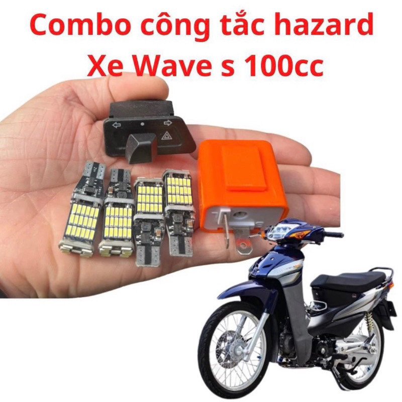 Combo Công Tắc Hazza Wave 100/50/Wave RS Đủ Màu Cực Chất. Đẹp