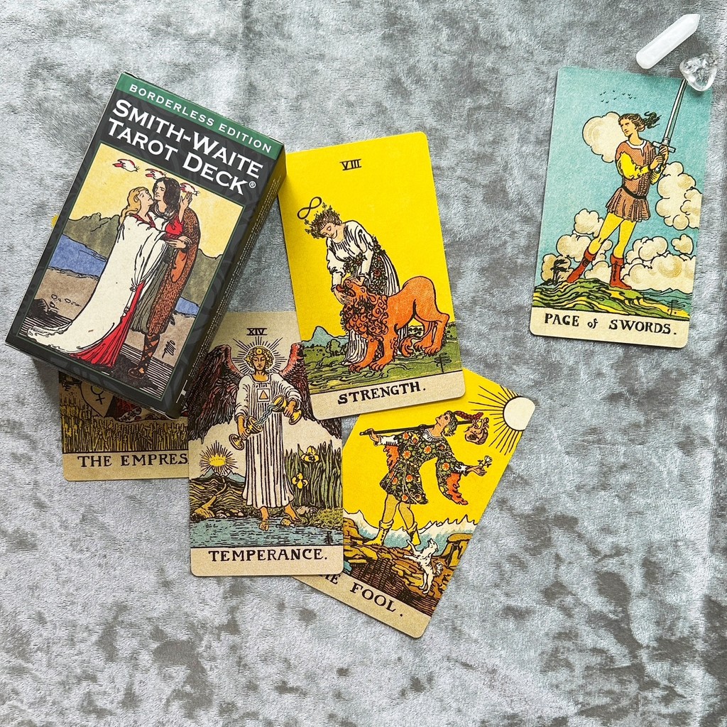Hàng sẵn có Vận chuyển nhanh Chính hãng Weite Tarot Century Weite Tarot Borderless Entry taluo Witte