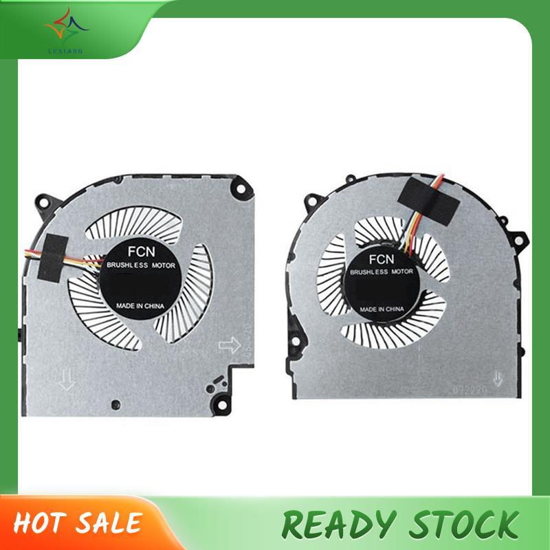 [luxiang.vn] Bộ phụ kiện quạt làm mát CPU máy tính xách tay + GPU cho G5 / G7 RP47 AORUS 7 SA Aorus 