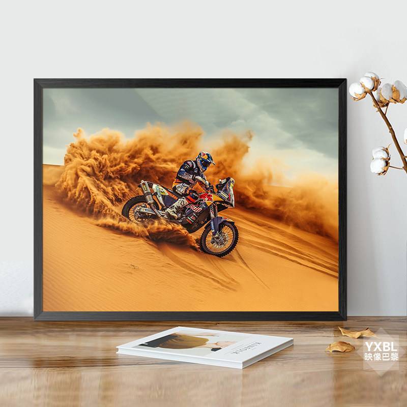 KTM Off-Road Motorcycle Frameless Canvas Poster Motocross Bike Shop Trang trí tường