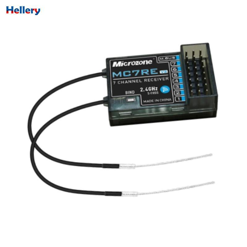 MC6RE Mini Thu 6CH 2.4GHz Hệ Thống Vô Tuyến Cho MC6C Bộ Điều Khiển Máy Phát RC Máy Bay Trực Thăng Má