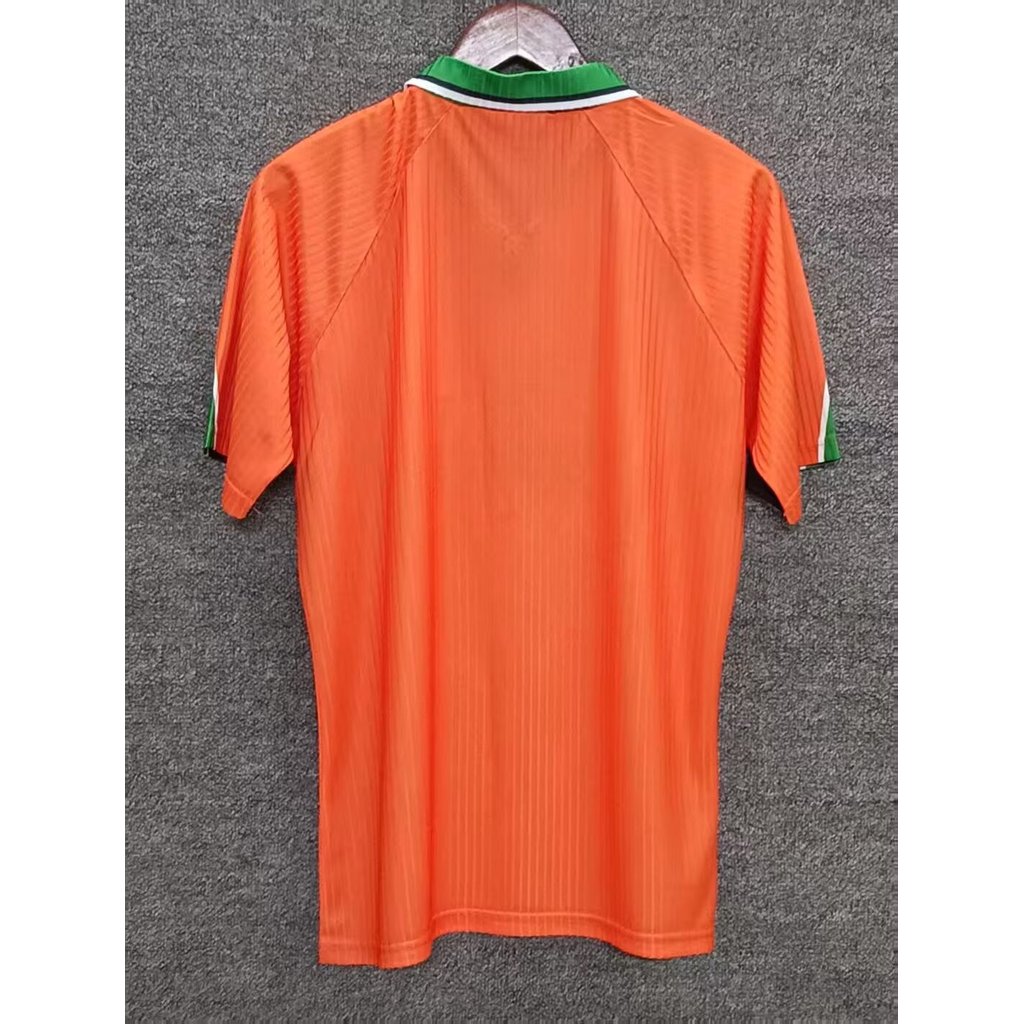 Retro: Áo sơ mi thường ngày màu cam Ireland 97