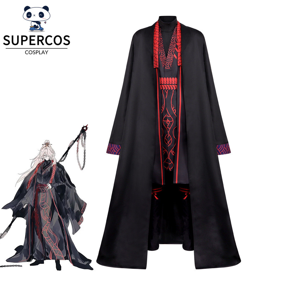 Bộ trang phục áo choàng Cosplay Limbus Company Jia Qiu cho bữa tiệc Comic Con