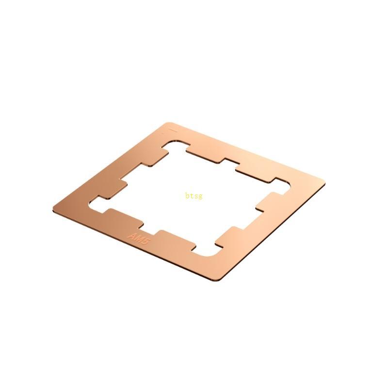 Btsg Độ bền làm mát CPU AM5 đáng tin cậy Tấm giữ nhiệt kim loại cho 7950X 7900X 7700X