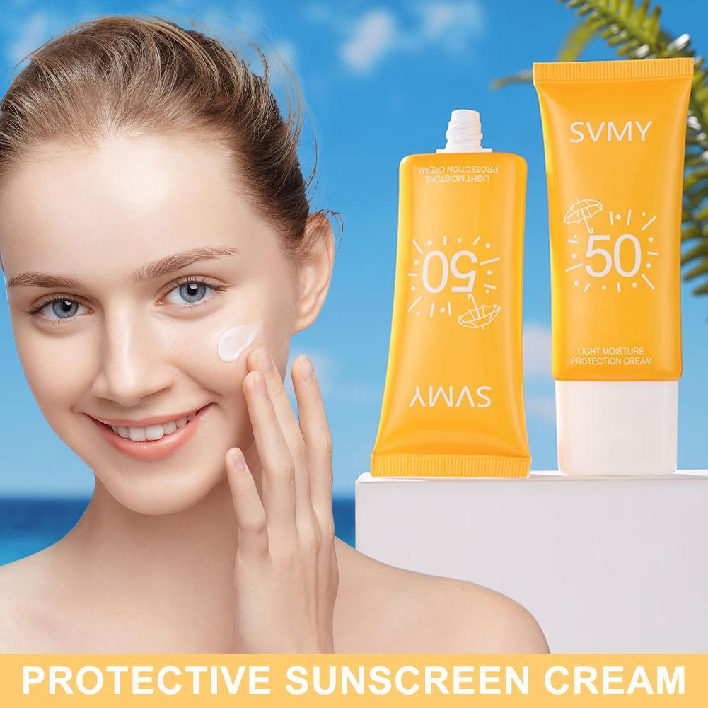 Kem dưỡng ẩm phục hồi kem dưỡng ẩm Svmy Light Kem chống nắng body toàn thân E5d0