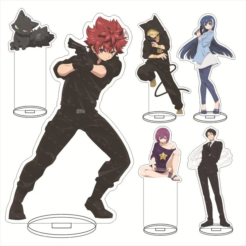 Standee Anime Mission: Yozakura Family Mô Hình Acrylic Nhiệm Vụ Gia Đình Yozakura Taiyo Mutsumi Kyoi