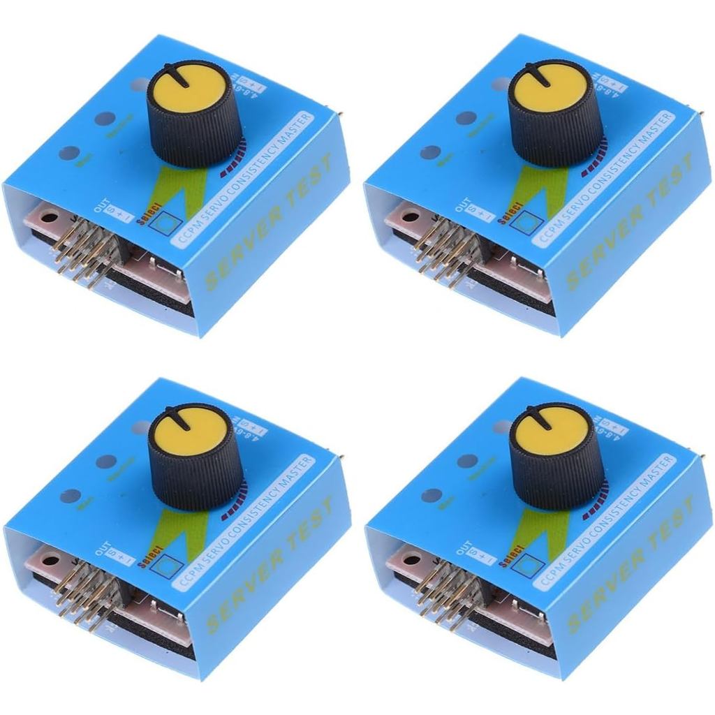 WWZMDiB 4 Máy kiểm tra servo RC với 3 chế độ để kiểm tra servo hoặc ESC, có thể dễ dàng phát hiện và