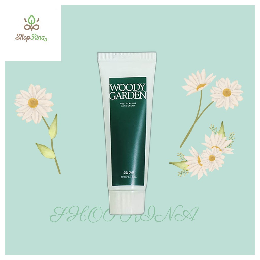 [daiso] Daily Comma Most Perfume Hand Cream (Woody Garden), 50ml, 1pc / Kem dưỡng tay Hàn Quốc của S