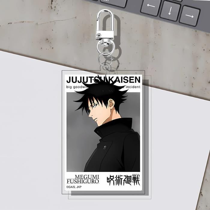 Jujutsu Kaisen Keychain Acrylic Frame | Gantungan Kunci Jujutsu Kaisen UV Printed 2 sisi on 3 mm Acr