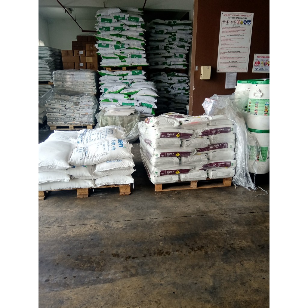 Phân khoáng Calcium Chloride CaCl2 96% (Túi 1kg) ĐDG