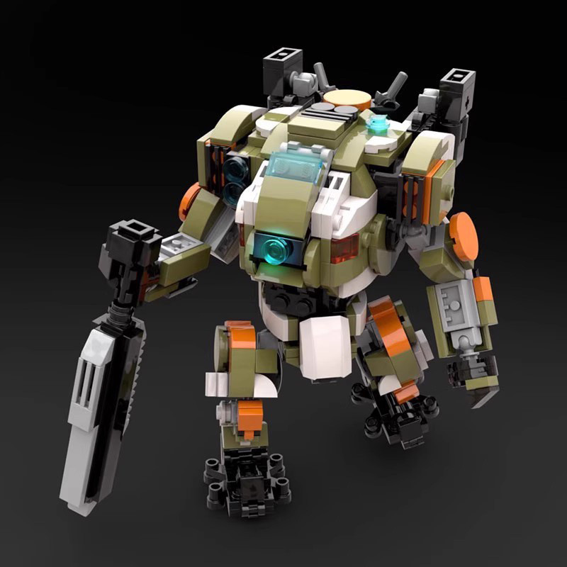 MOC Khối Xây Dựng Tương Thích Lego Titan Meteorite BT7274 Khối Xây Dựng Magic Soldier Heavenly Landi