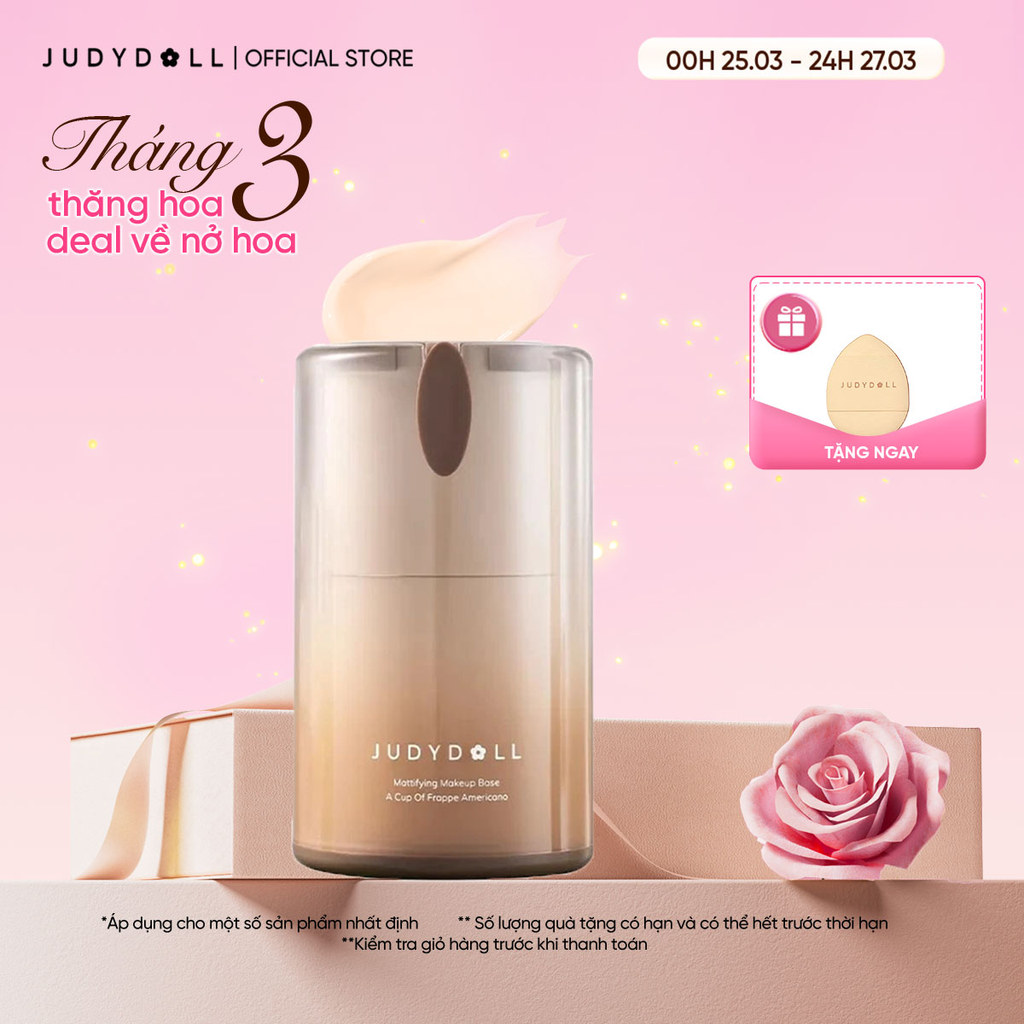 Kem lót kiềm dầu có dưỡng 2in1 Judydoll Mattifying Makeup Base 30g