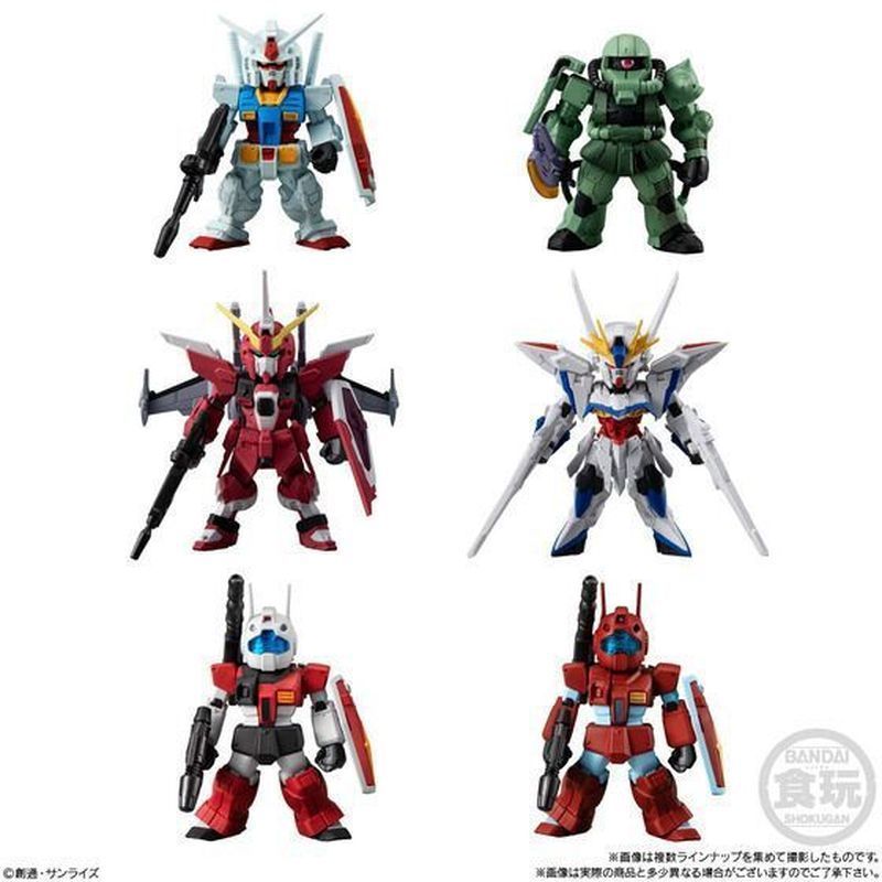 Hàng sẵn có Bandai FW26 GUNDAM CONVERGE Yuanzu Duo Anza Ancient Infinite Justice Two-Style Eclipse