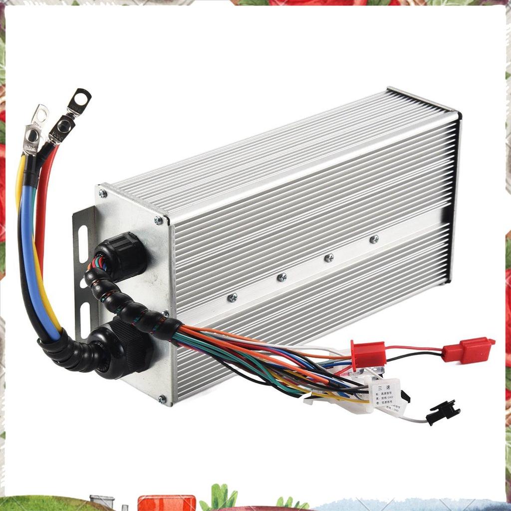 Bộ điều khiển FOC ba bánh 48V-72V 5000W, Xe pin, Bộ điều khiển động cơ không chổi than thông minh, X