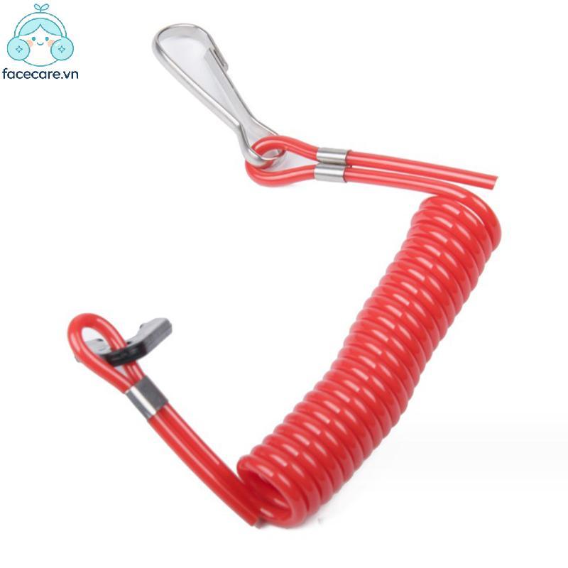 Facecare Marine Outboard Engine Boat Motor Kill Stop Switch cho Jet Ski 2-425hp Dây nhắc nhở Dây thu