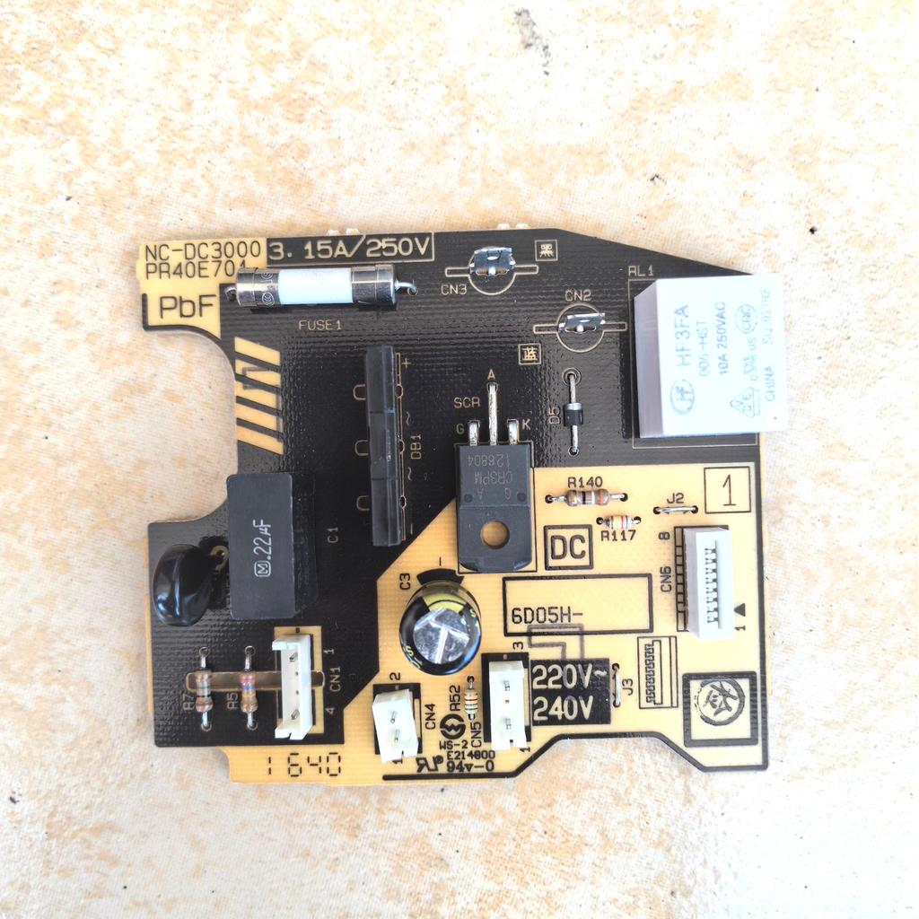 [Hàng có sẵn] Phụ kiện ấm đun nước điện Panasonic NC-DC3000 Bo mạch chủ Bảng mạch điện