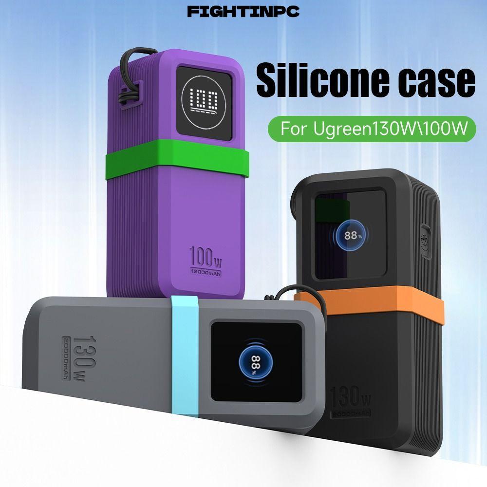 FIGHTINPC Bảo Vệ, Silicon Chống Bụi Di Động, Mềm Chống Sốc Mang Theo Cho UGREEN Nexode Power Bank 20