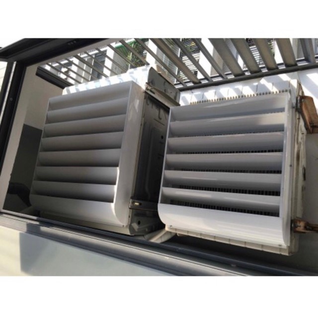 Louver - chuyển hướng gió dàn nóng điều hoà - kèm vít dành riêng cho cục nóng đủ các kích thước cho 