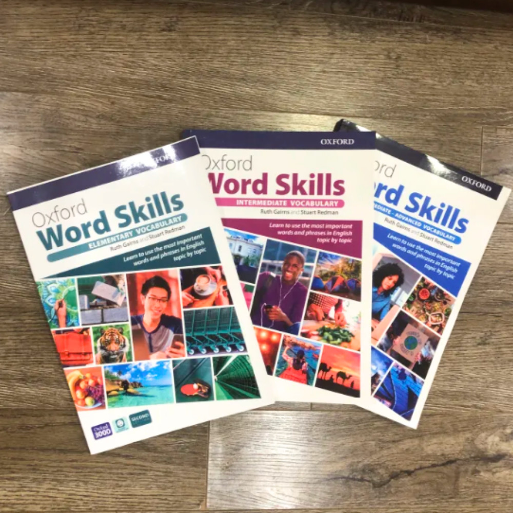 Oxford Word Skills 2nd Edition - Elementary/ Intermediate/ Upper-Advanced - In màu - Có đáp án
