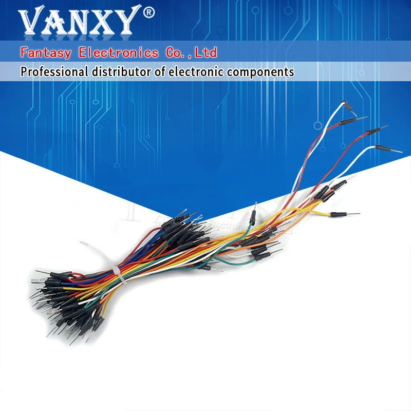 65 Chiếc Nhảy Dây Cáp Nam Đến Nam Jumper Dây Cho Breadboard