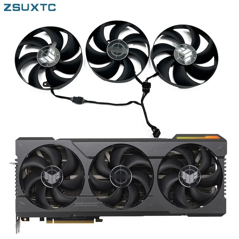 HL 105MM CF1015U12D Dành Cho ASUS TUF Gaming RTX 4080 4090 OC Quạt Card Video T129215Quạt làm mát Ca