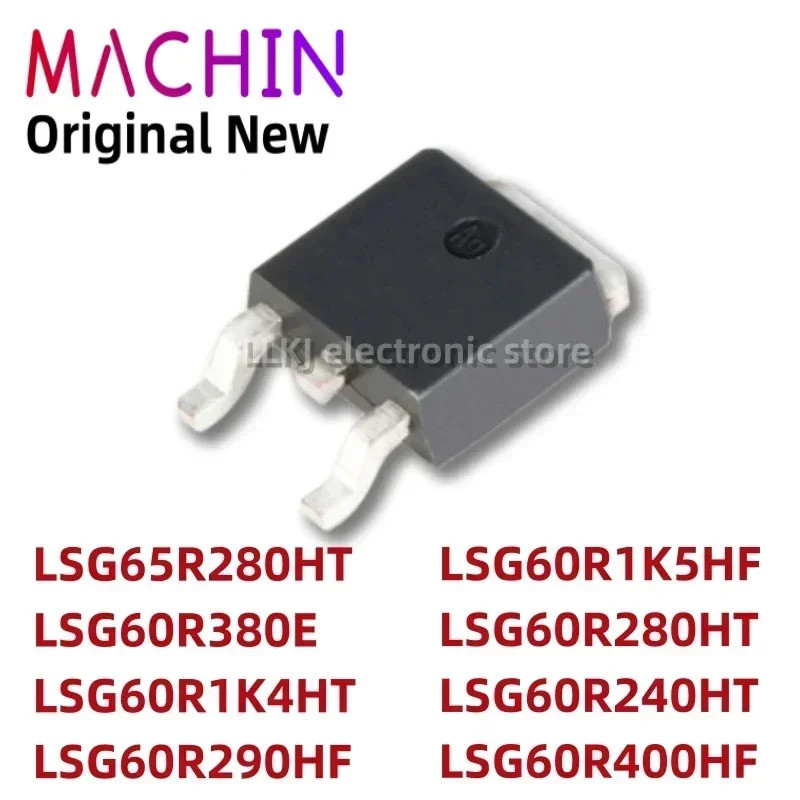 5 Chiếc LSG65R280HT LSG60R380E LSG60R1K4HT LSG60R290HF LSG60R1K5HF LSG60R280HT LSG60R240HT LSG60R400