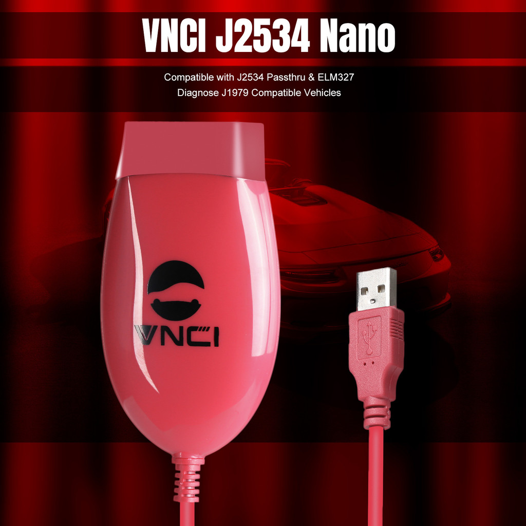 VNCI J2534 Nano hỗ trợ chế độ J2534 và ELM327 Chế độ chuyển mạch tự động