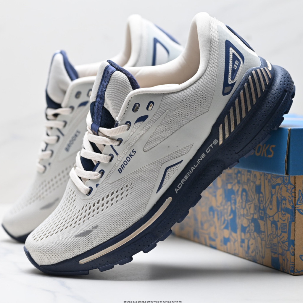 Brooks Adrenaline GTS 23 Giày chạy bộ nam - Đệm marathon nitơ